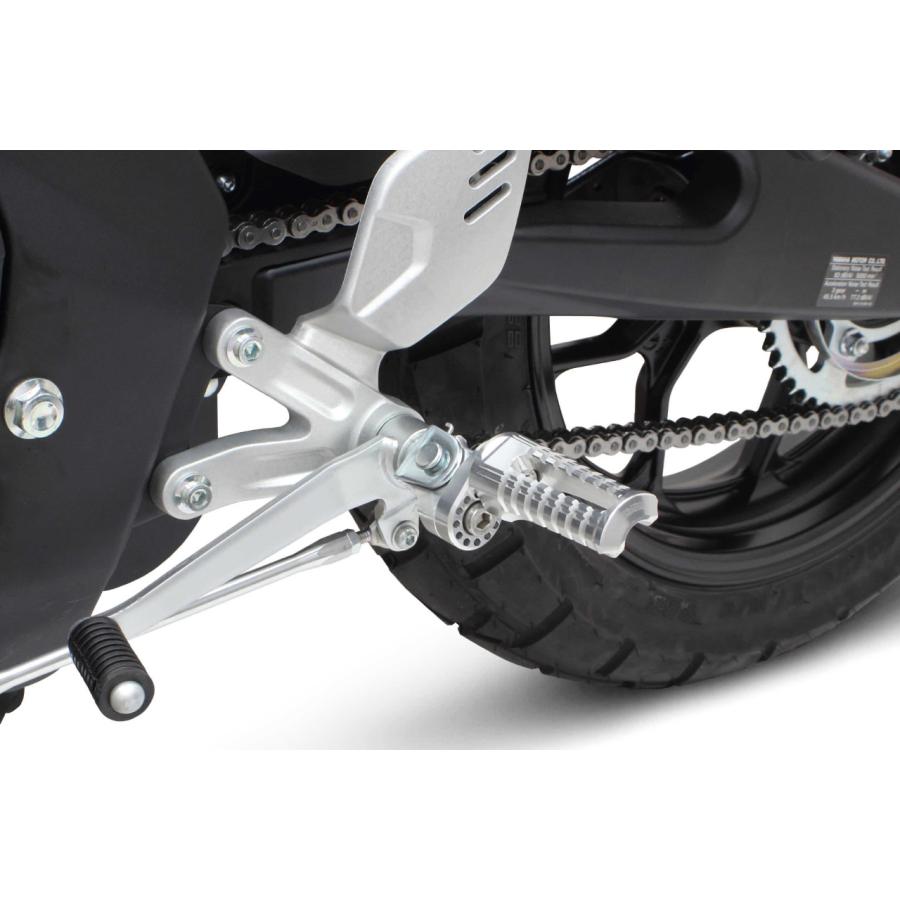 nページ スペシャルパーツ武川 アジャスタブルステップキット(シルバー) 06-13