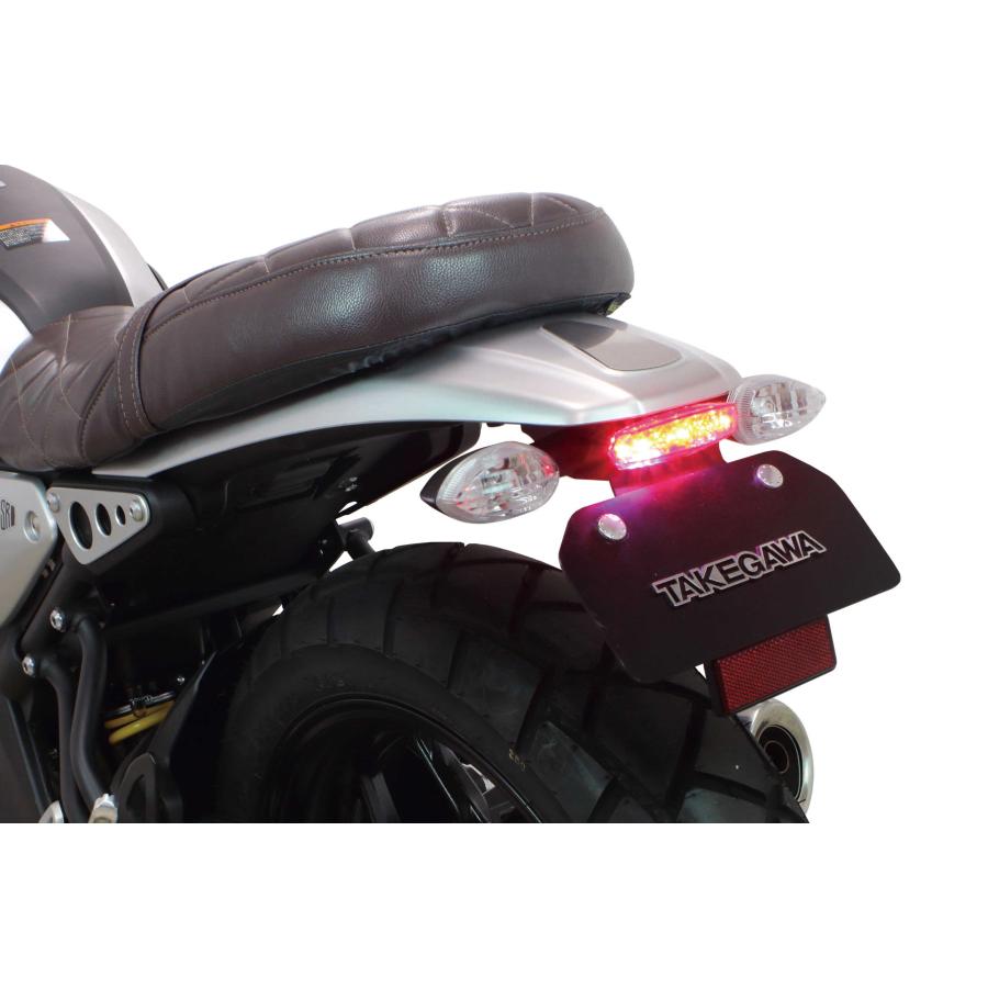 モンキー125 overフェンダーレスキット　社外テールランプ、ウインカー付き モンキー125 overフェンダーレスキット 社外テールランプ