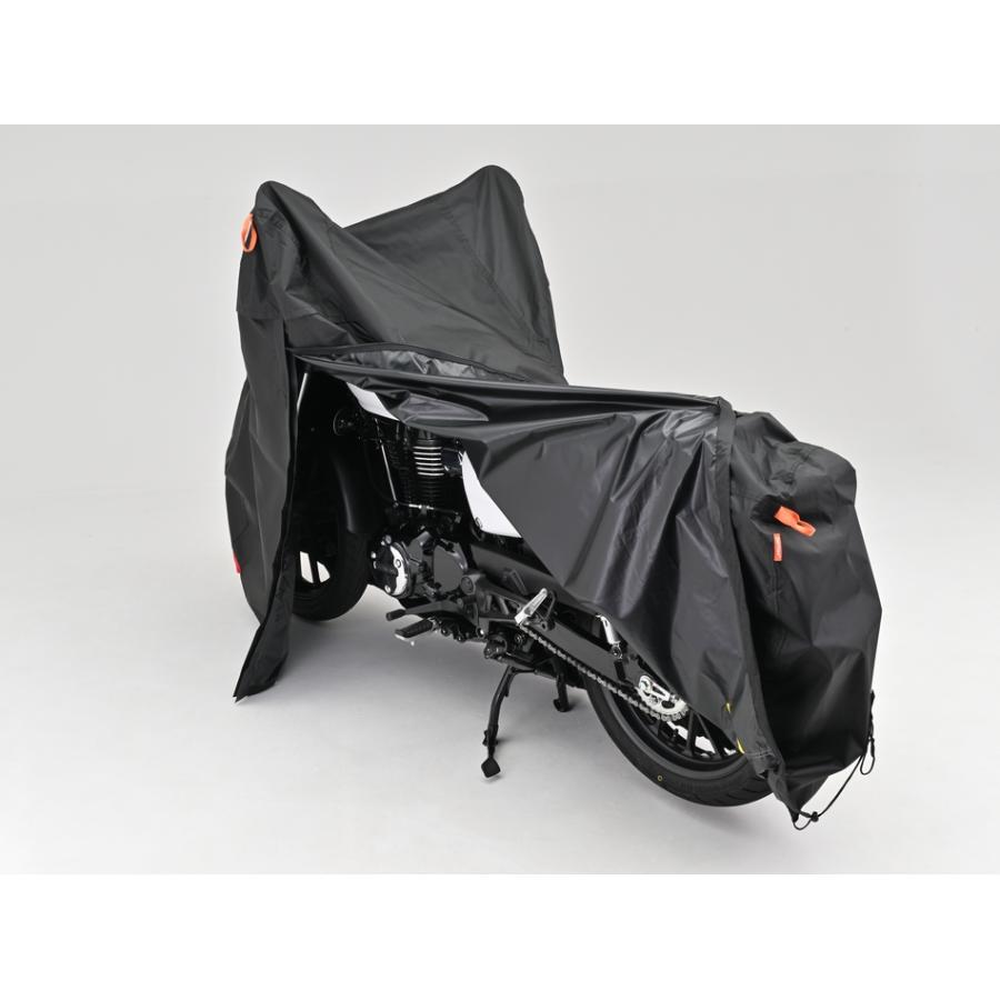 DAYTONA ブラックカバー ウォーターレジスタント ライト/クイック M バイクカバー 48304の画像
