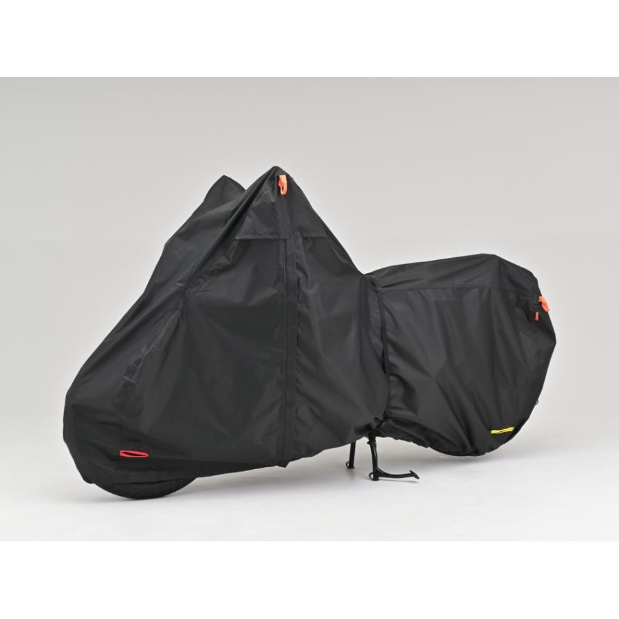 DAYTONA ブラックカバー ウォーターレジスタント ライト/クイック L バイクカバー 48306の画像
