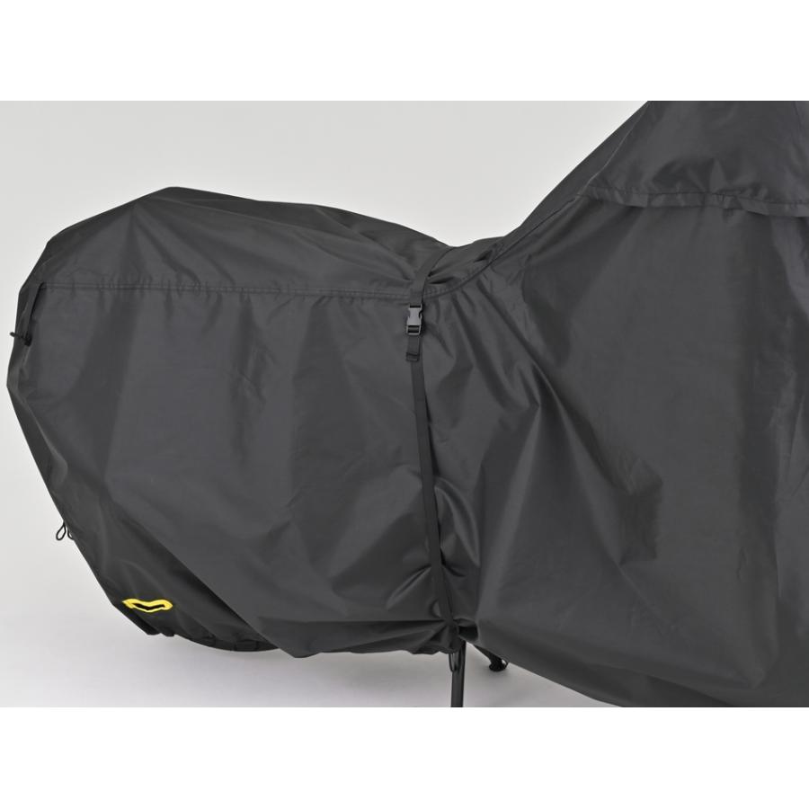 DAYTONA ブラックカバー ウォーターレジスタント ライト/クイック L バイクカバー 48306の画像