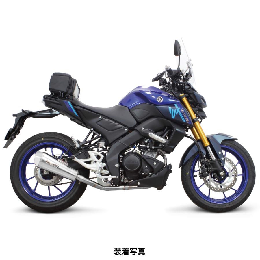 SP武川│テーパーコーン マフラー｜MT-125(23-) スペシャルパーツ武川 YAMAHA MT-125 テーパーコーンマフラー 04-02