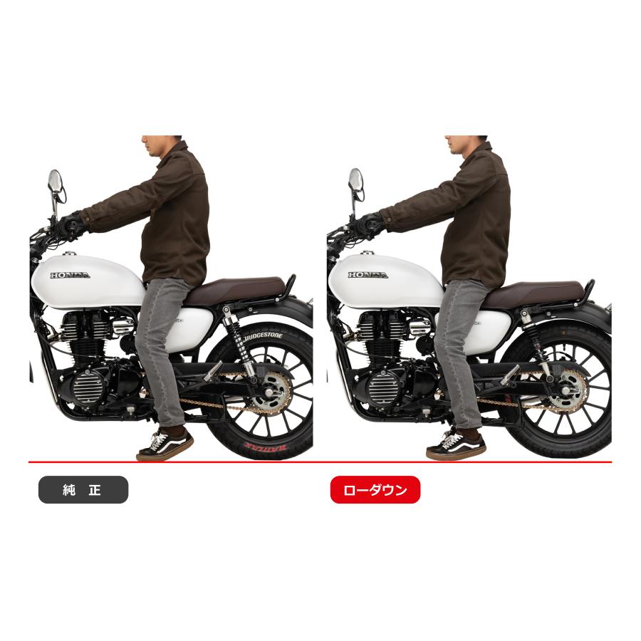 plot（プロト） EFFEX×YSS GB350(21-23) ローダウンCOMPキット 30mm