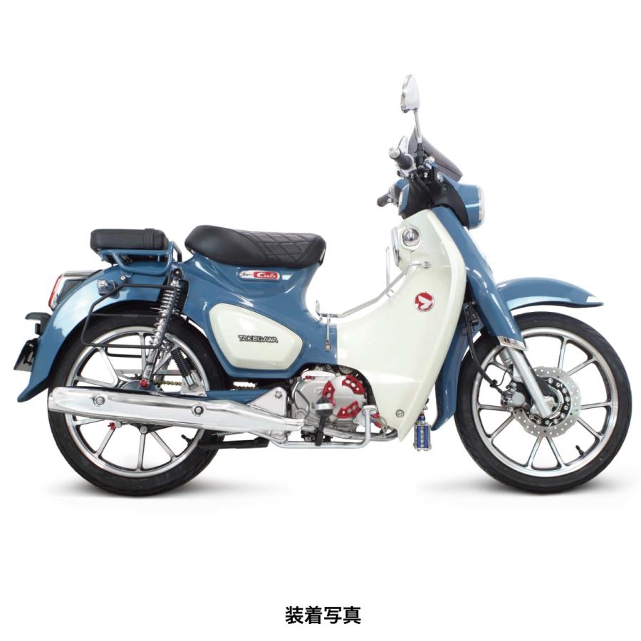 スペシャルパーツ武川 HONDA スーパーカブC125 スポーツマフラー 04-02