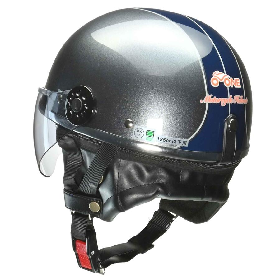 リード工業 LEAD（リード工業） O-ONE シールド付きハーフヘルメット