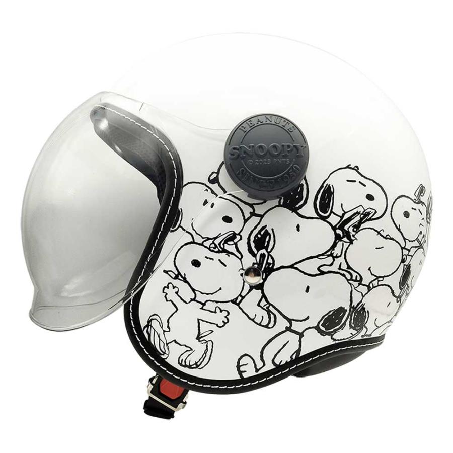 AXS SNOOPY SNJ-117 スヌーピーカーニバル ホワイト シールド付き