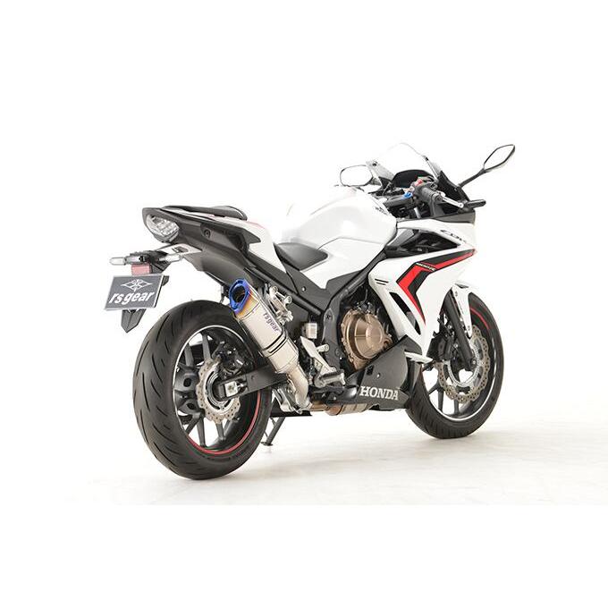 アールズギア CBR400R('19〜'21,'22〜'23) GPスペック Slip-On タイプS チタンポリッシュ GH41-T3ST ...