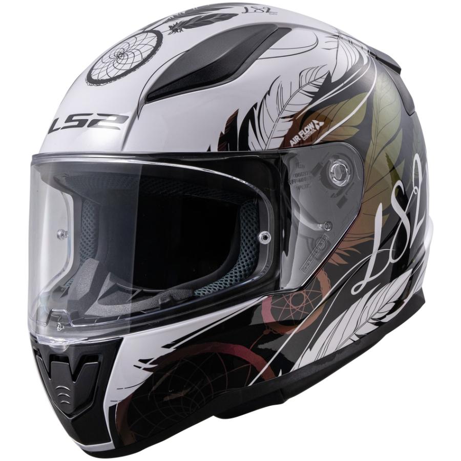 LS2 RAPID II WHITE BLACK PINK（ラピッドツー ホワイトブラックピンク