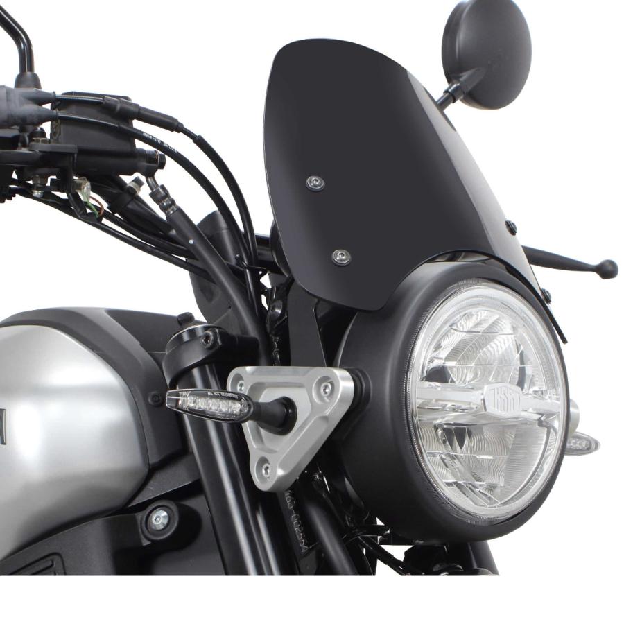 スペシャルパーツ武川 YAMAHA XSR125 メーターバイザーキット 09-11