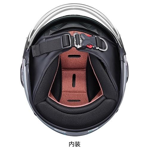 多機能バイク フルフェイスヘルメット　ジェットヘルメット　レンズ２枚　Lサイズ 907912373L YJ22II ZENITH ジェットヘルメット ワイズギア サイズL