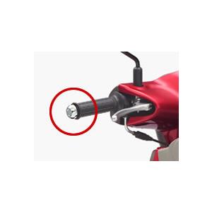 SUZUKI アドレスV50 レッツ メッキバーエンドキャップ 57216-42J11