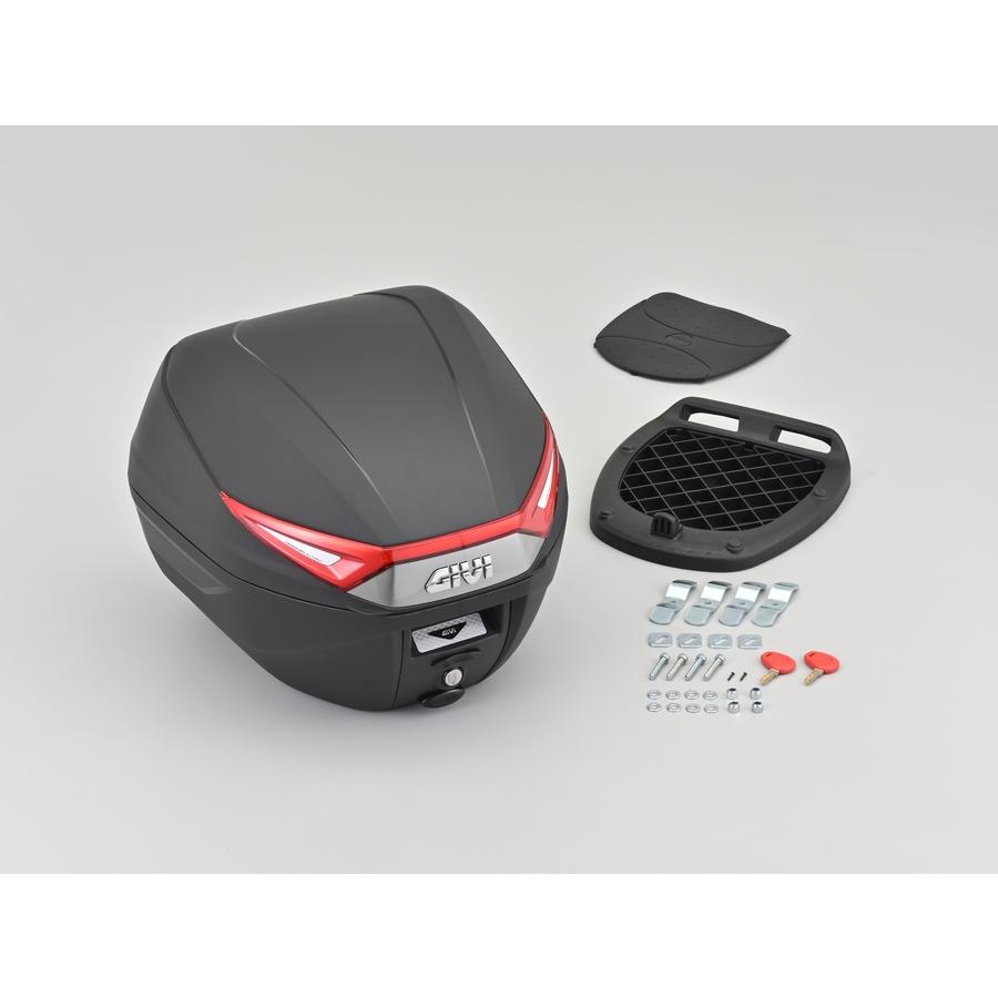 Ｇarageケース ブラック全塗装 SHAD SH29 TOP CASE トップケース リアボックス 無塗装ブラック