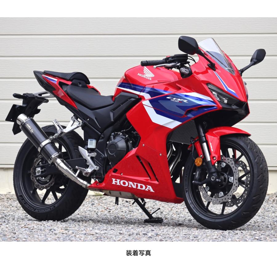WR'S HONDA CBR400R('24-) ラウンドスリップオンマフラー