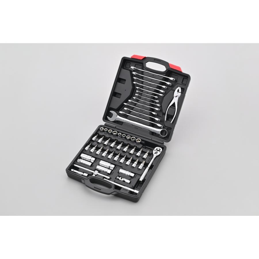 DAYTONA インチ＆ミリ 工具セット（52PCS） 61398 : Parts Online