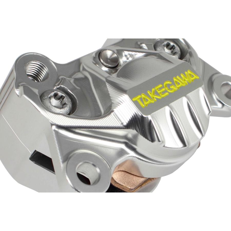 スペシャルパーツ武川 アルミビレット2POTキャリパー(シルバー) 06-08