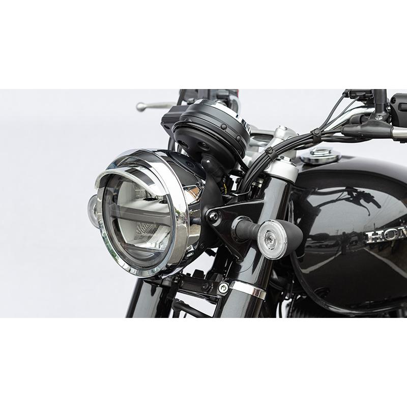 ピヨピヨ KIJIMA（キジマ） GB350C('24-) ヘッドライトバイザー クロームメッキ