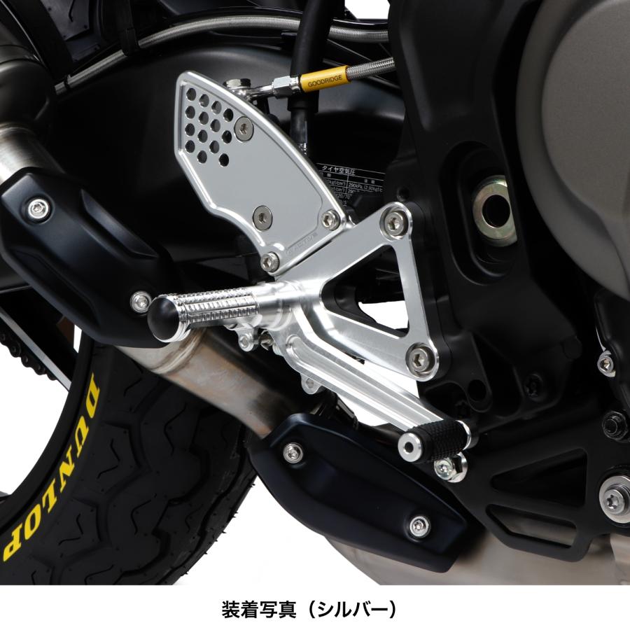 ACTIVE（アクティブ） YAMAHA XSR900 バックステップ（ブラック