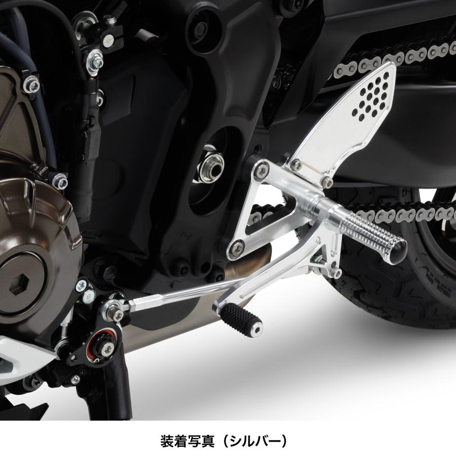 ACTIVE（アクティブ） YAMAHA XSR900 バックステップ（ブラック