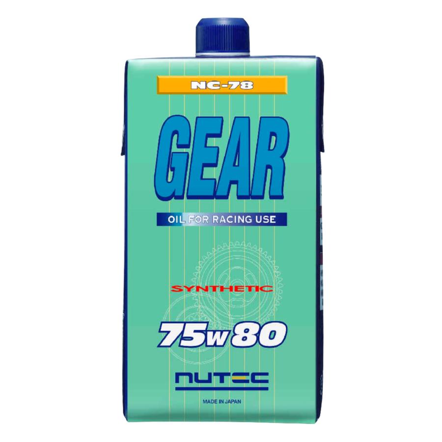 NUTEC NC-78 GEAR OIL（ギヤオイル）75W80 : Parts Online - 通販 