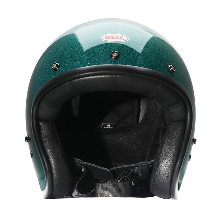 BELL CUSTOM500 ジェットヘルメット FLAKE EMERALD [限定モデル