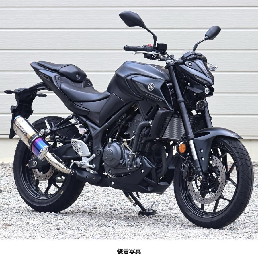 WR'S YZF-R25（'25-）/MT-25（'25-） SS-OVAL スリップオンマフラー