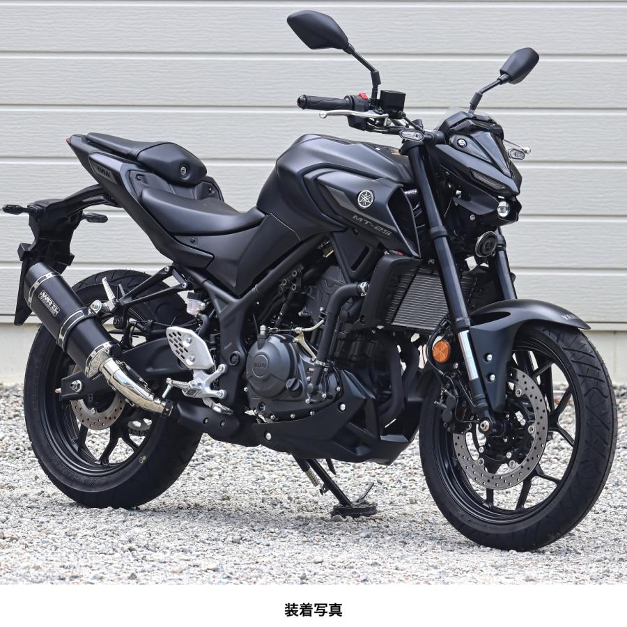 WR'S YZF-R25（'25-）/MT-25（'25-） SS-OVAL スリップオンマフラー（F