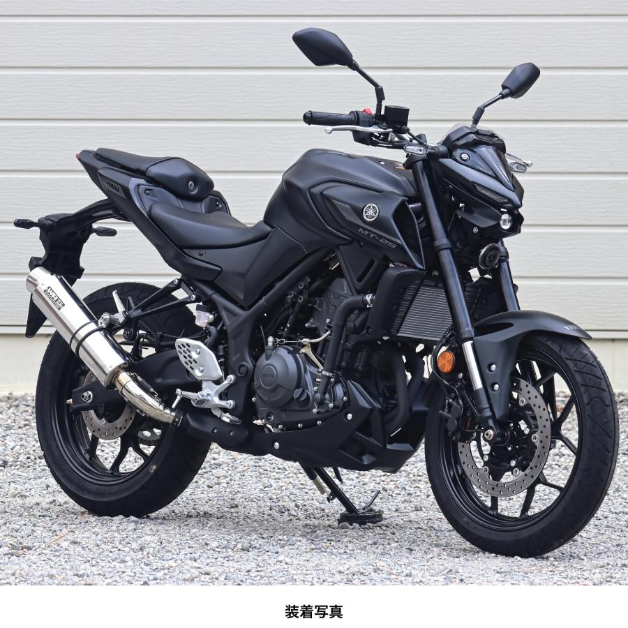 WR'S YZF-R25（'25-）/MT-25（'25-） ラウンドタイプ スリップオン