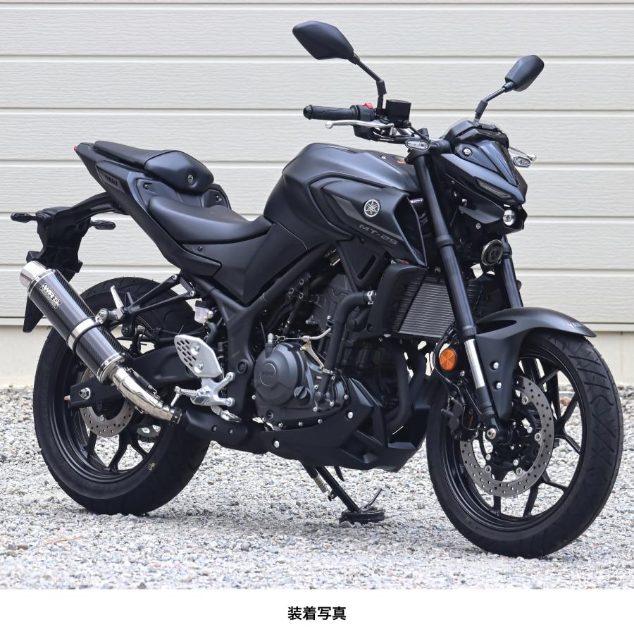 WR'S YZF-R25（'25-）/MT-25（'25-） ラウンドタイプ スリップオン