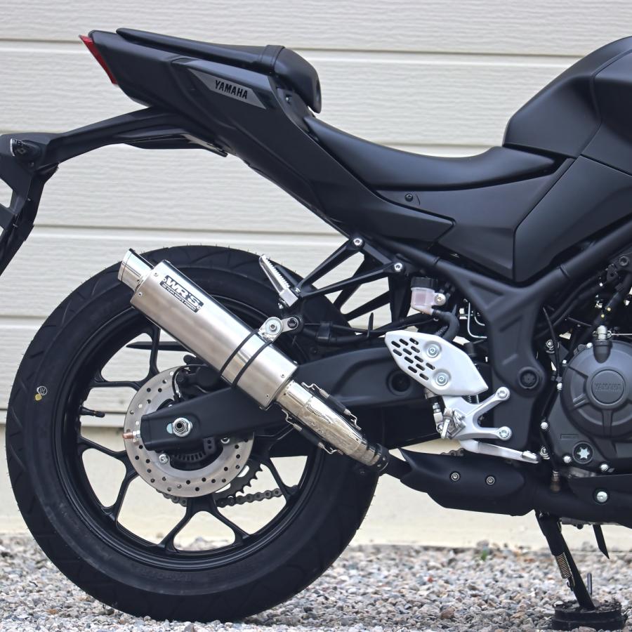 YZF-R25 MT25 WR'S S,O,Vショートオーバルサイレンサー WR'S YZF-R25（'25-）/MT-25（'25-） S.O.Vショートオーバル スリップ
