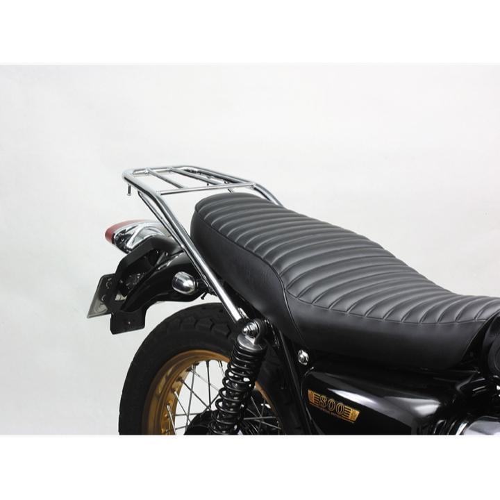 HURRICANE（ハリケーン） W800 W650 W400 リアキャリア クロームメッキ