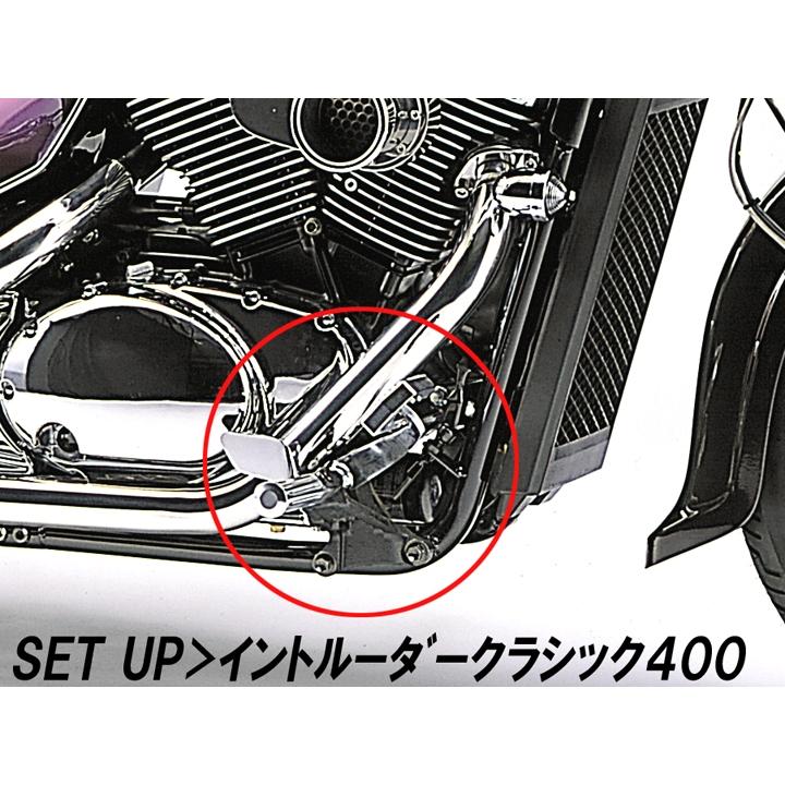 HURRICANE（ハリケーン） フットペグ ビレット フロント ポリッシュアルマイト HF5123Aの画像