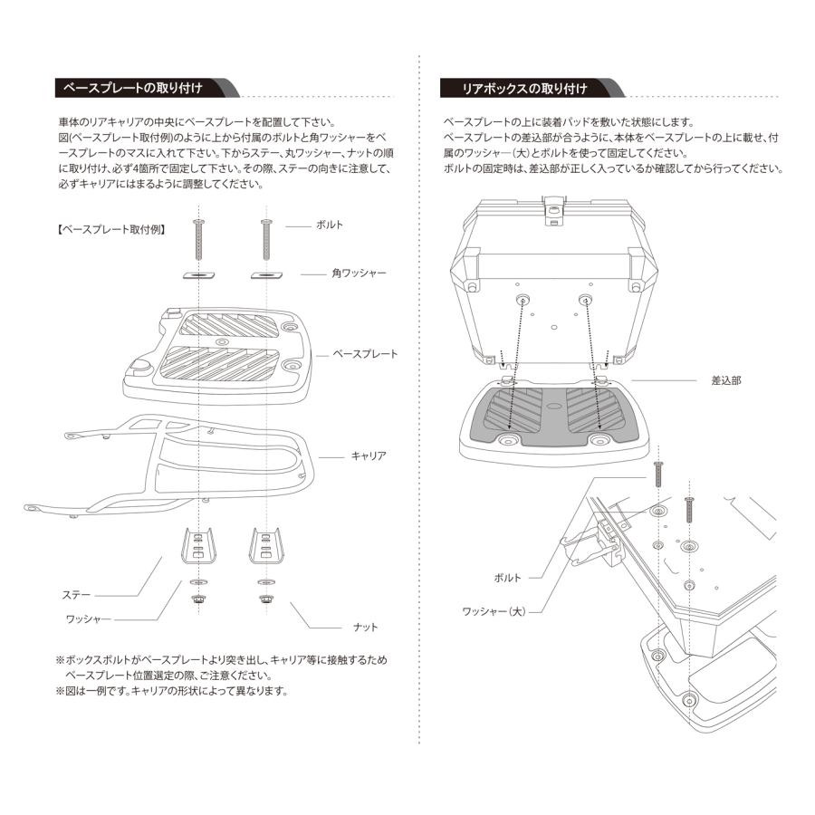 リード工業 LEAD（リード工業） リアボックス KS-281A : Parts Online