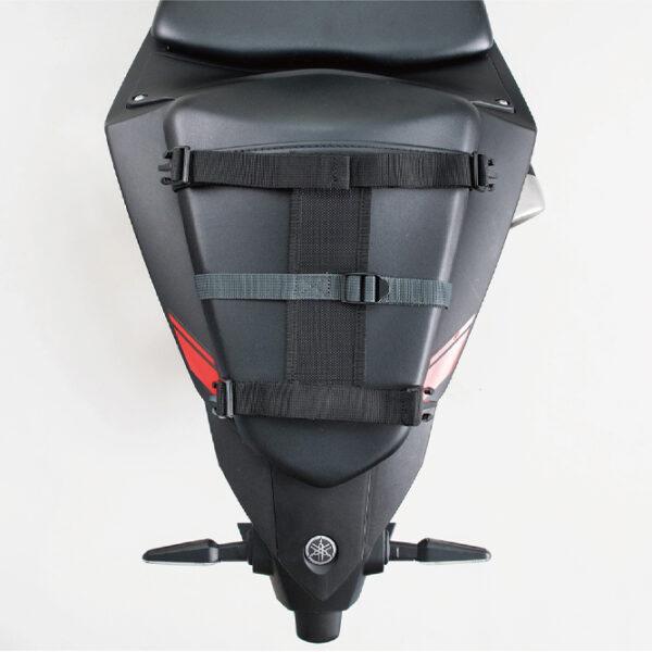 TANAX MOTO FIZZ カービングシェルケース サイドバッグ ブラック MFK