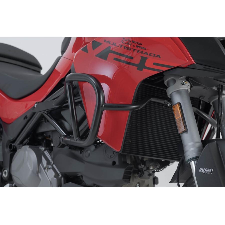 SW-MOTECH DUCATI MULTISTRADA 1260/1200/950/V2 クラッシュバー ブラック SBL2258410001/B_4