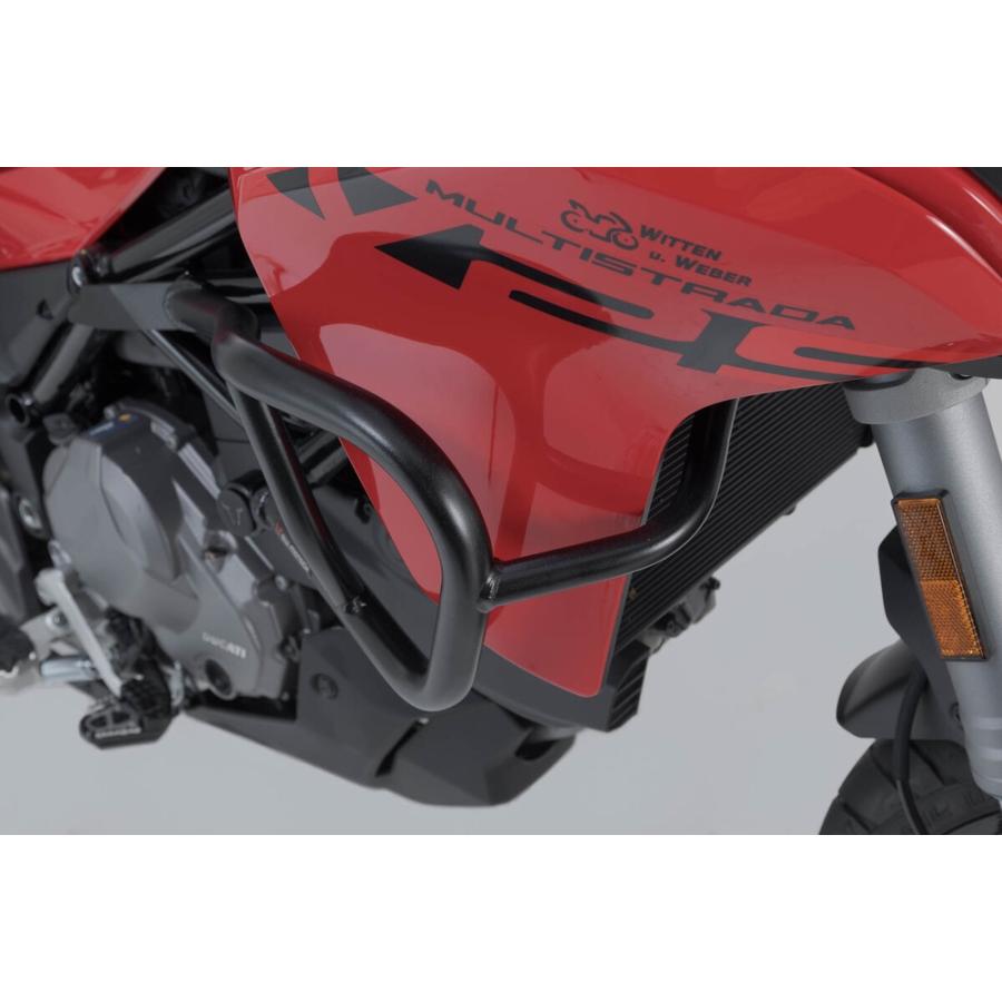 SW-MOTECH DUCATI MULTISTRADA 1260/1200/950/V2 クラッシュバー ブラック SBL2258410001/B_5