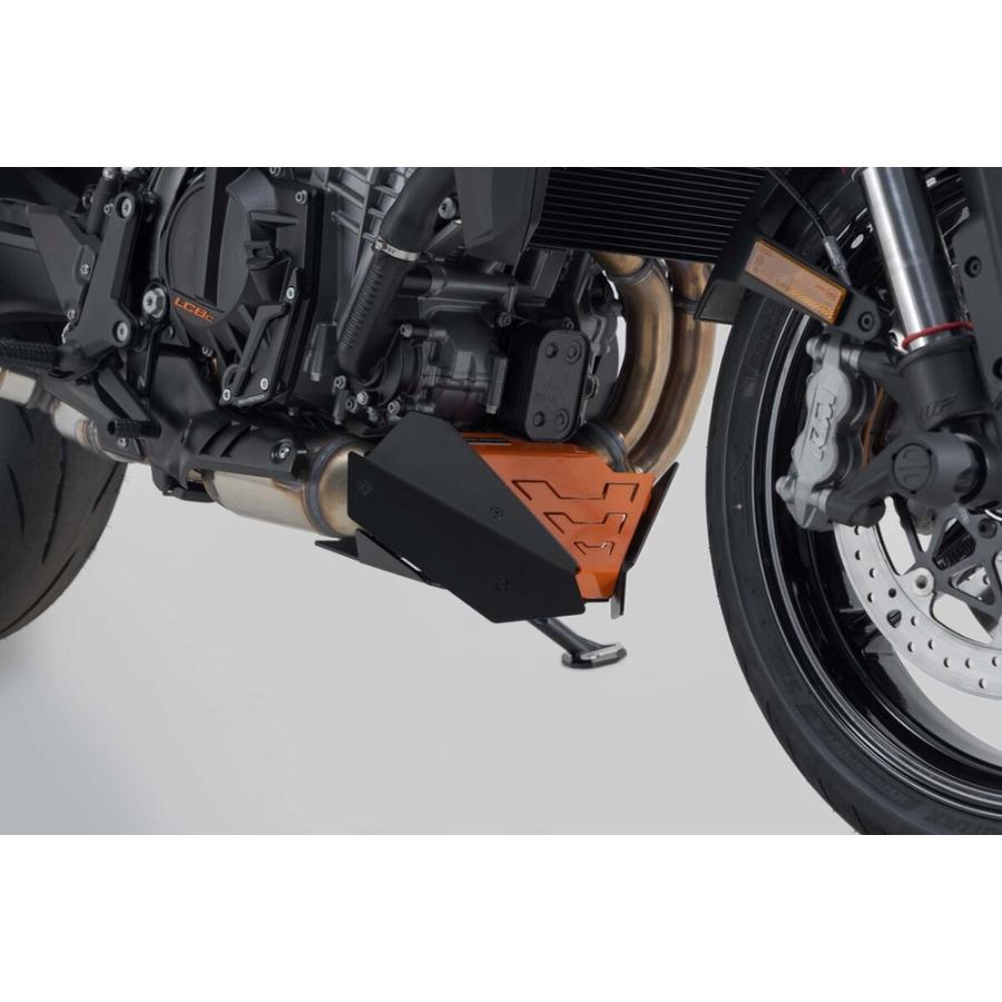 SW-MOTECH 990 DUKE フロントスポイラー オレンジ/ブラック MSS0499410000_1