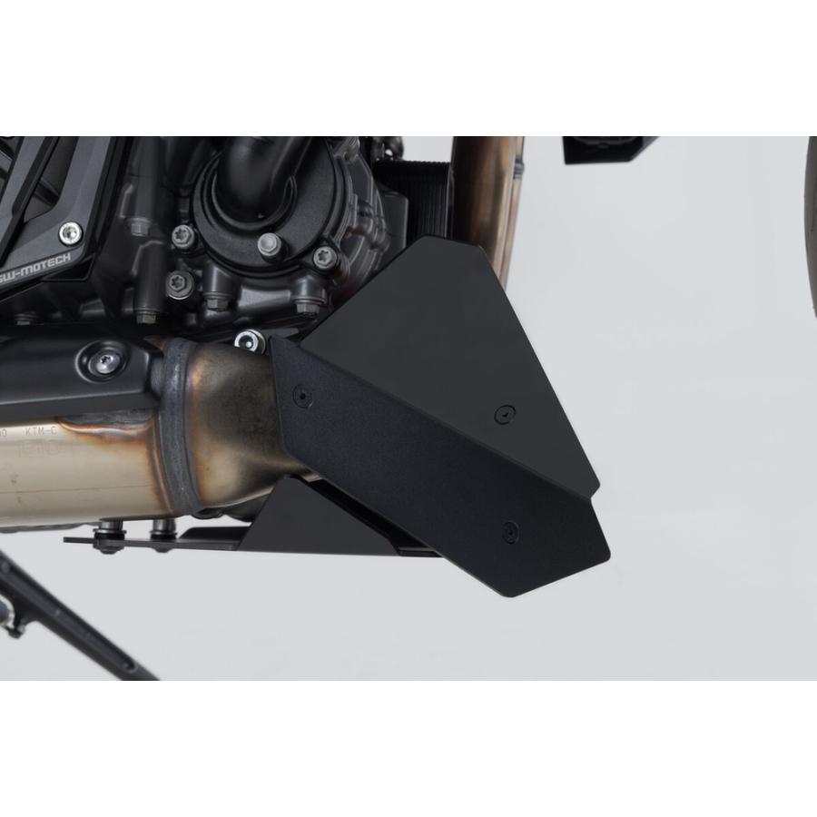 SW-MOTECH 990 DUKE フロントスポイラー オレンジ/ブラック MSS0499410000_4