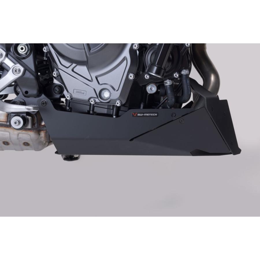 SW-MOTECH GSX-8S フロントスポイラー ブラック/シルバー MSS0584610000_4