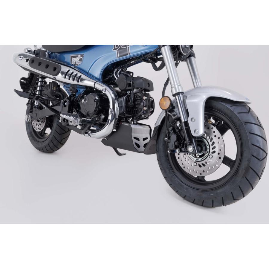 SW-MOTECH Dax125 エンジンガード ブラック/シルバー MSS0120310000