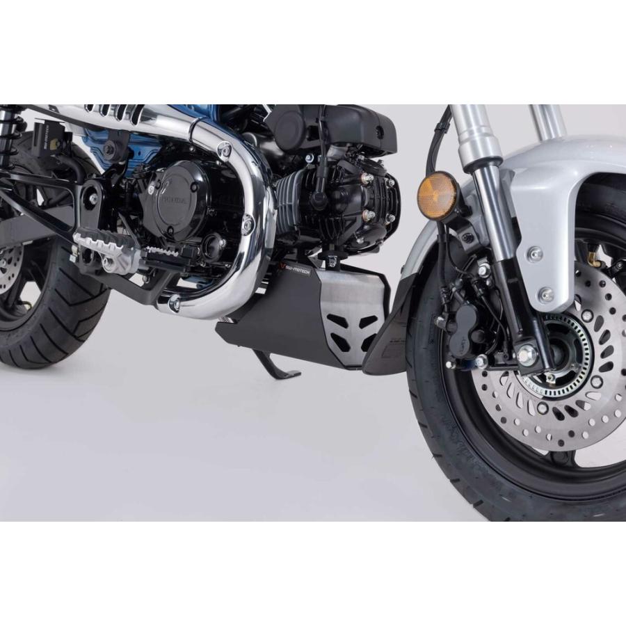 SW-MOTECH Dax125 エンジンガード ブラック/シルバー MSS0120310000 