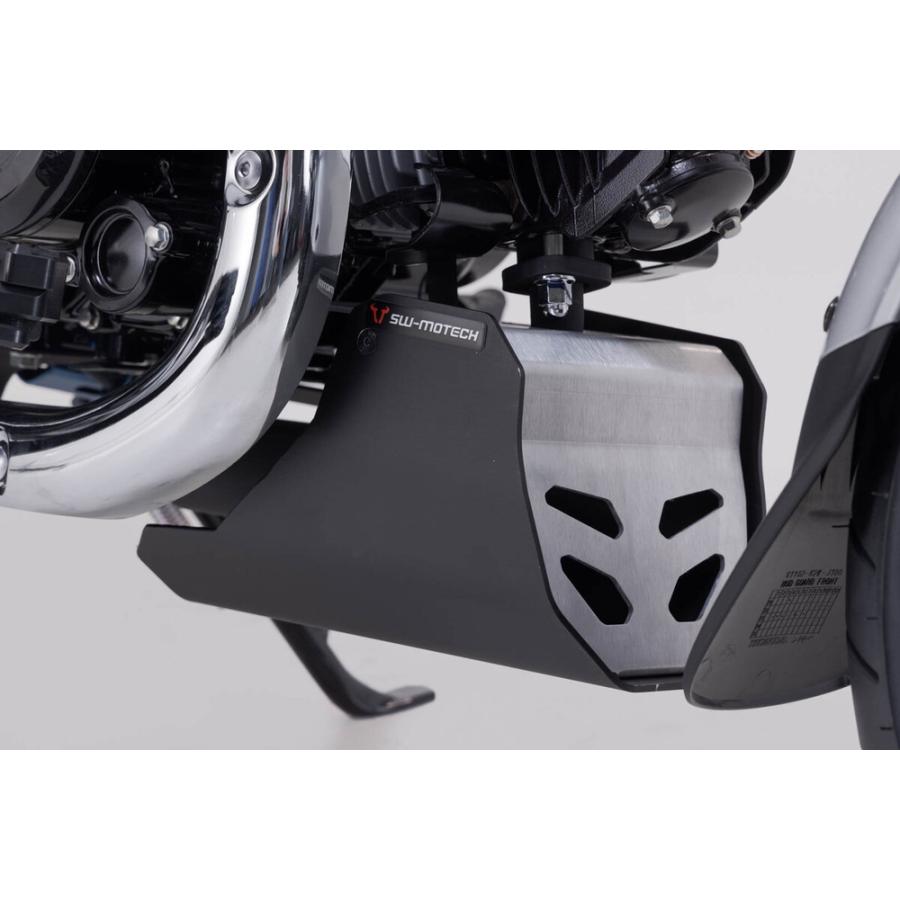 SW-MOTECH Dax125 エンジンガード ブラック/シルバー MSS0120310000