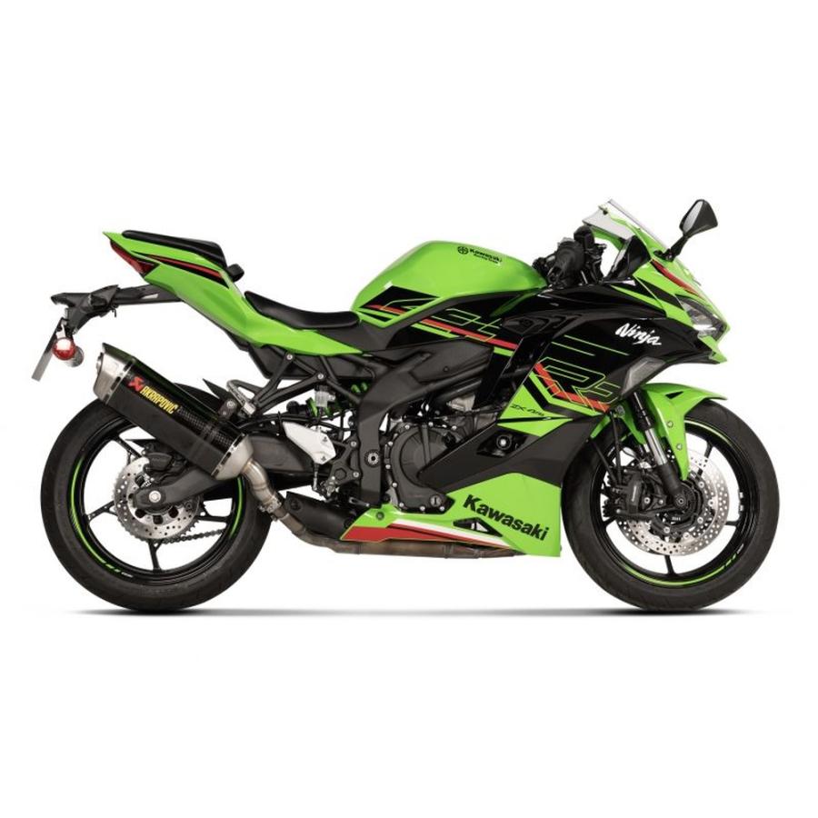 AKRAPOVIC Ninja ZX-4R SE ZX-4RR EC仕様 SLIP ON LINE カーボン S