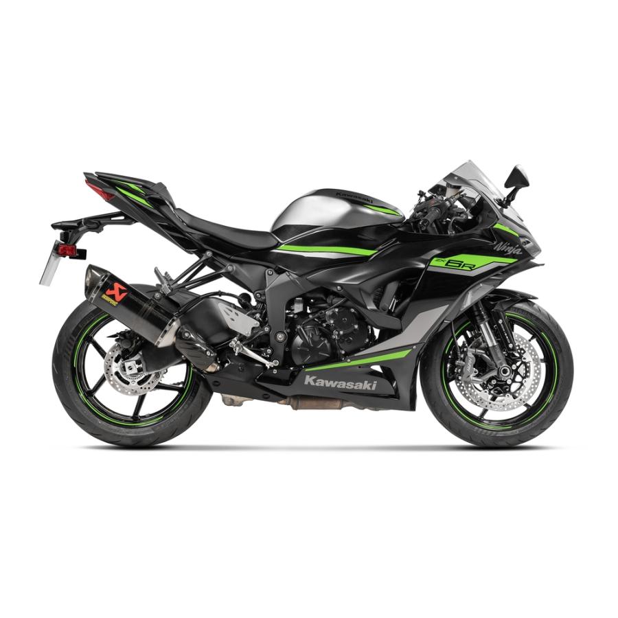 AKRAPOVIC ZX-6R EC仕様 SLIP ON LINE カーボン(触媒入) S-K6SO7-HZC/3