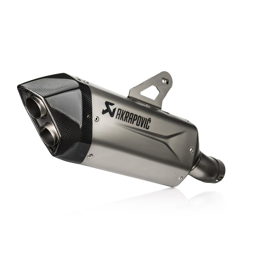 つさん専用 AKRAPOVIC BMW R1300GS EC仕様 SLIP ON LINE チタン S-B13SO4-HJGT