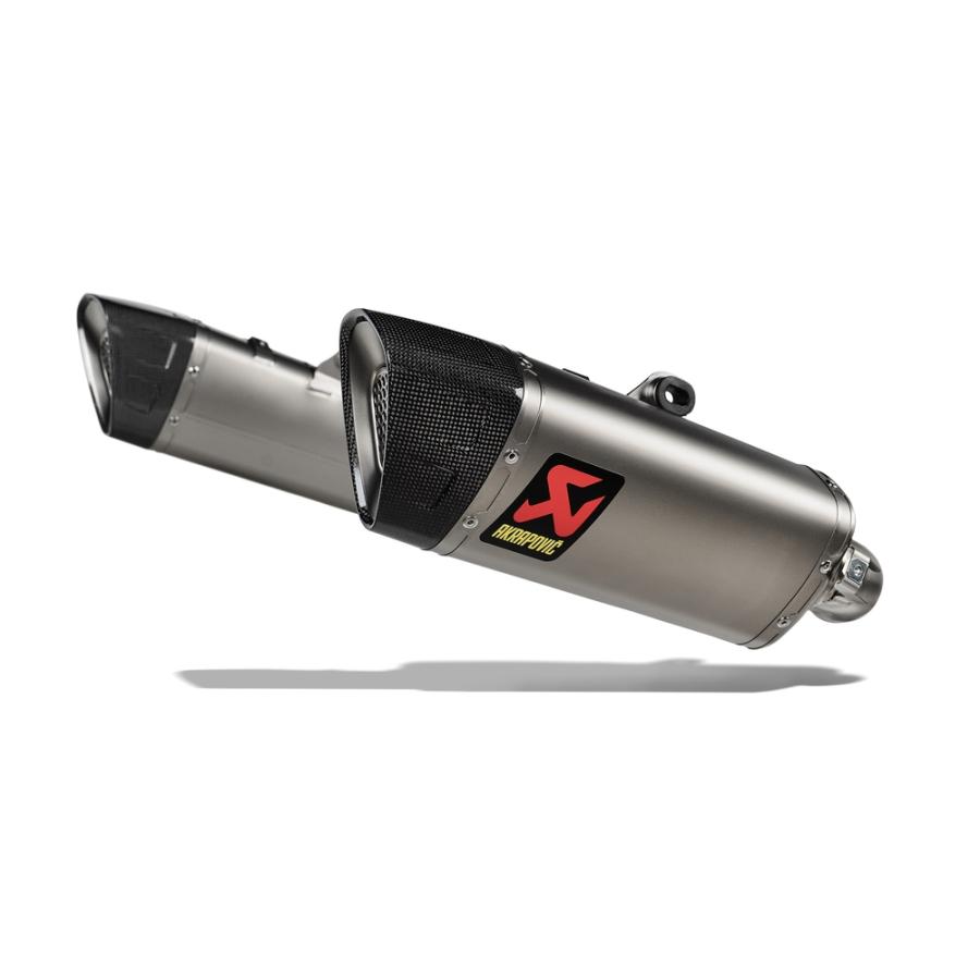 AKRAPOVIC DUCATI HYPERMOTARD 698 MONO EC仕様 SLIP ON LINE チタン S