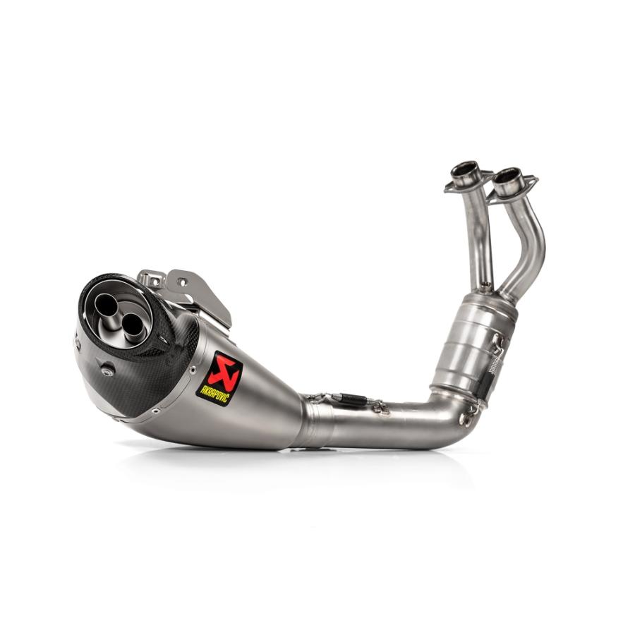 AKRAPOVIC MT-07/ABS XSR700 RACING LINE(2-1) チタン 触媒付 JMCA認証