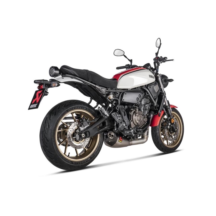 AKRAPOVIC MT-07/ABS XSR700 RACING LINE(2-1) チタン 触媒付 JMCA認証