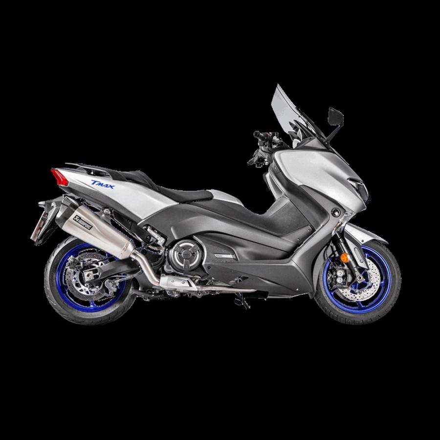 AKRAPOVIC TMAX530/ABS RACING チタン JMCA認証マフラー S-Y5R3