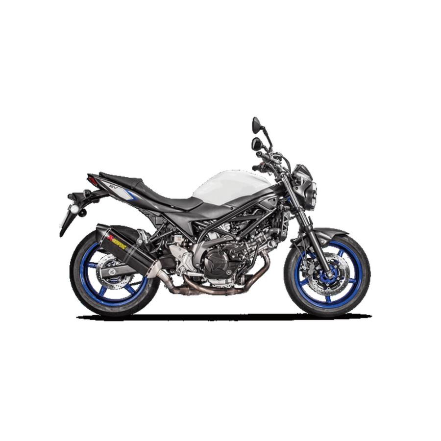 AKRAPOVIC SV650 ABS SV650X SLIP ON LINE カーボン JMCA認証マフラー