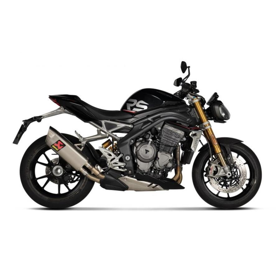 AKRAPOVIC SPEED TRIPLE 1200 RS/1200 RR SLIP ON LINE チタン JMCA認証マフラー S-T12SO5-HAPXLTJPA